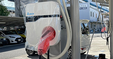 EV車用充電器設置工事